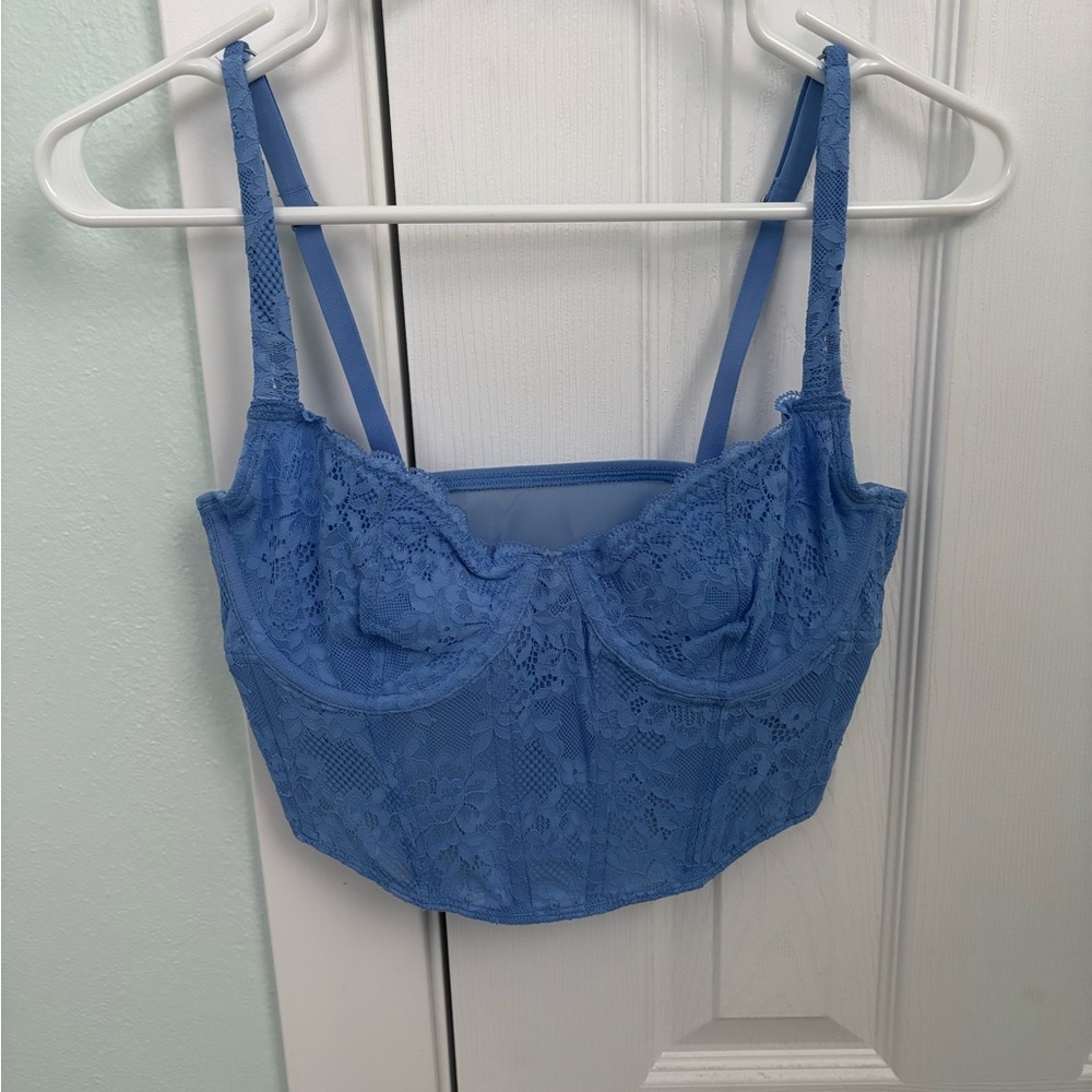 Blue Lace Bralette